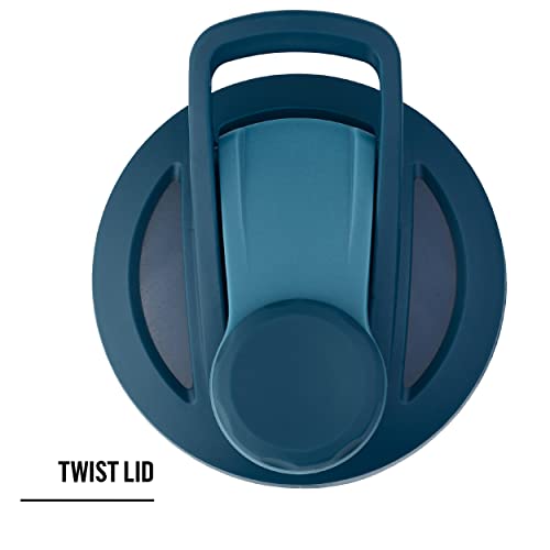 BlenderBottle Strada Twist Cap Shaker Cup Insulated Stainless Steel Water Bottle with Wire BlenderBottle buy supplements canada