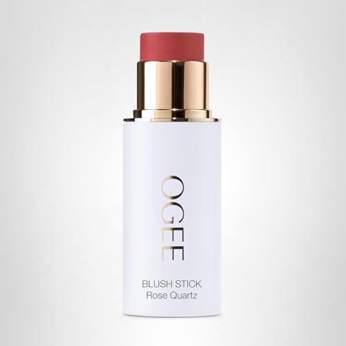 Ogee Sculpted Face Stick (ROSE QUARTZ - ROSE BLUSH) Certified Organic Blush Stick - Multi-Use Cream Blush Stick for Cheeks, Lips & Face Ogee buy supplements canada