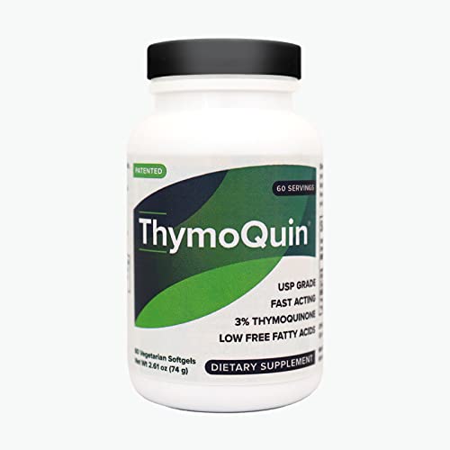ThymoQuin Cold Pressed Black Seed Oil | Only Patented USP-Grade Clinically Researched ThymoQuin buy supplements canada