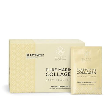 Plent Pure Marine Collagen Tropical Pineapple - Stay Beautiful - 5G Collagen Peptides Daily Plent buy supplements canada