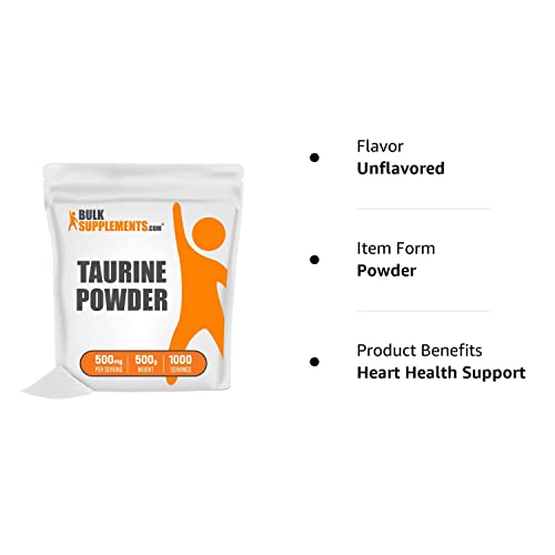 BULKSUPPLEMENTS.COM Taurine Powder - Taurine Supplement, Taurine 2000mg BULKSUPPLEMENTS.COM buy supplements canada