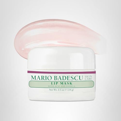 Mario Badescu Lip Mask with Acai and Vanilla for All Skin Types, Overnight Lip Treatment Enriched With Skin Mario Badescu buy supplements canada