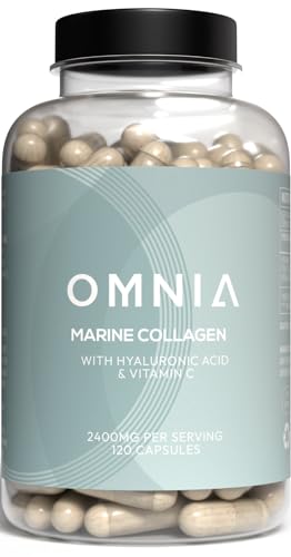 Omnia Marine Collagen Capsules 2400mg for Women & Men with Type I Collagen OMNIA buy supplements canada