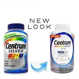 Centrum Men 50+ Multivitamin Tablet Age 50 and Older 275ct Centrum buy supplements canada