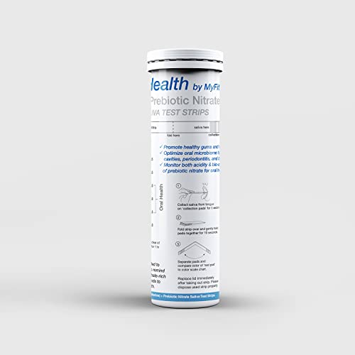 pH and Prebiotic Nitric Oxide Test Strip by MyFitStrip - Track and Monitor Saliva Alkalinity MyFitStrip buy supplements canada