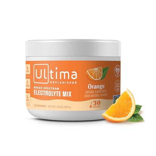 Ultima Replenisher Daily Electrolyte Drink Mix – Orange, 30 Servings – Hydration Powder Ultima Replenisher buy supplements canada