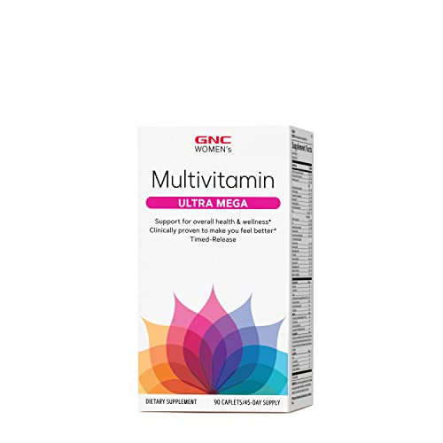 GNC Women's Ultra Mega Multivitamin | Supports Overall Health and Wellness in Women GNC buy supplements canada