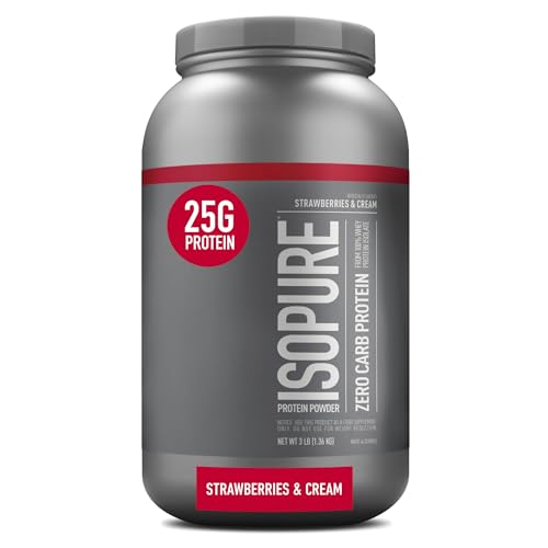 Isopure Protein Powder, Zero Carb Whey Isolate with Vitamin C & Zinc for Immune Support Isopure buy supplements canada