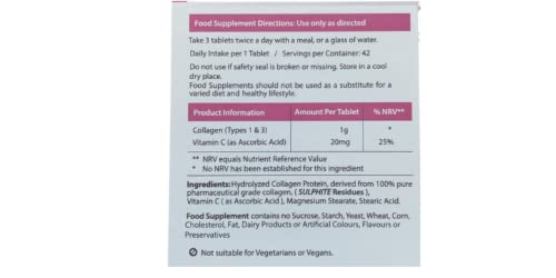AHS Super Collagen Plus C Tablets - Pack of 250 Tablets (Also 120 + 90 Counts) 3 Sizes! 6000MG PER AHS buy supplements canada
