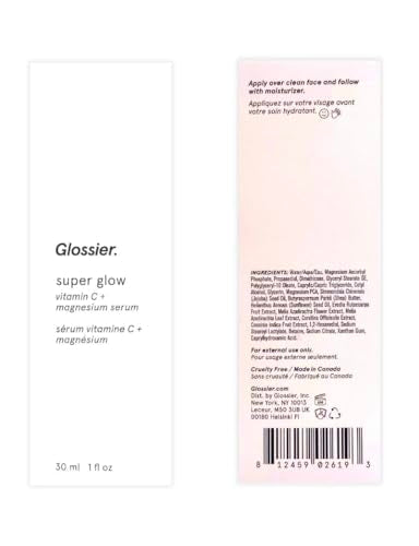 Glossier Super Glow Vitamin C face serum 1oz Full Size Glossier buy supplements canada