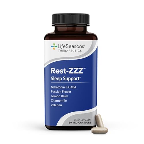 Rest-ZZZ - Powerful Sleep Support Supplement - Fall Asleep & Stay Asleep - Calms Nervous System LifeSeasons buy supplements canada