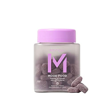 ZitSticka Mood Food: Gummy for Moody Skin + PMS Drama, Forest Berry Flavour ZitSticka buy supplements canada