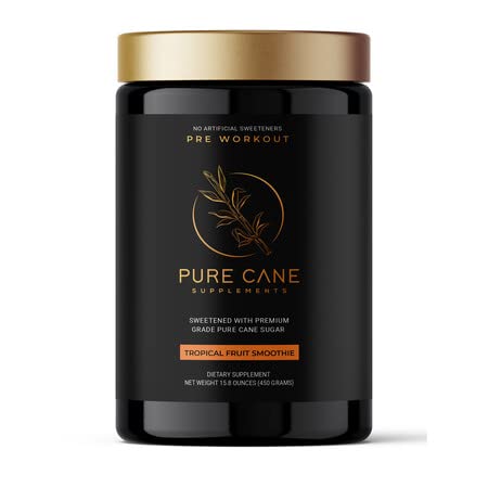 Pure Cane Natural Pre Workout Powder for Men & Women - No Artificial Sweeteners Pure Cane Supplements, Inc. buy supplements canada