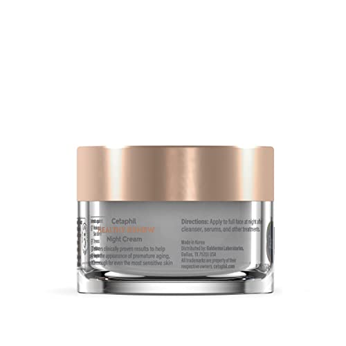 Cetaphil Healthy Renew Skin Tightening Night Cream 1.7 Oz, Wrinkle Repair Cream for Face with Peptides Cetaphil buy supplements canada