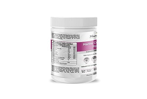 Pharmanostix Hydrolysed Marine Collagen Plus Powder 300g - 10,000mg Collagen with Hyaluronic Acid Pharmanostix buy supplements canada