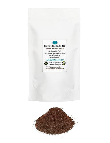 PureLife Enema Coffee- 1 Lb - Organic Gerson Specific - Ground - Mold & Fungus Free Purelife Enema buy supplements canada