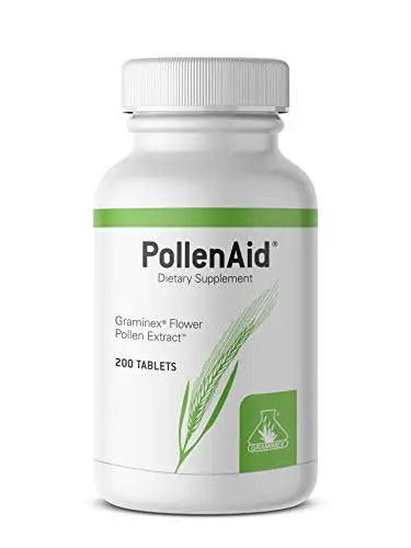 Graminex PollenAid Prostate Supplement: All Natural Prostate Support for Bladder Control & Urinary Tract Health, Rye Pollen Extract Made in USA, 200 Tablets (Pack of 2) Graminex buy supplements canada