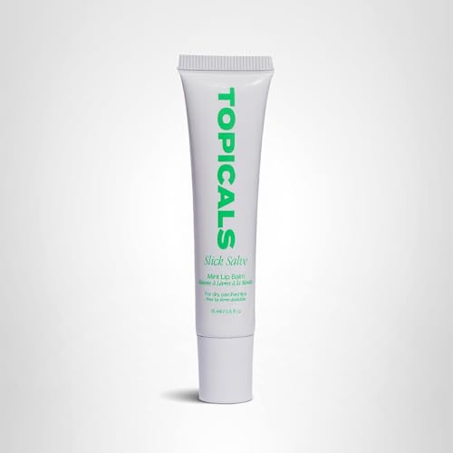 Topicals Slick Salve Mint Glossy Lip Balm | Soothes Discomfort, Strengthens Barrier and Provides Lasting Hydration & Relief | Vegan, Paraben-Free Topicals buy supplements canada