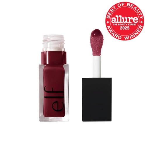 e.l.f. Glow Reviver Lip Oil, Nourishing Tinted Lip Oil For A High-shine Finish, Infused With Jojoba Oil, Vegan & Cruelty-free, Jam Session e.l.f. buy supplements canada