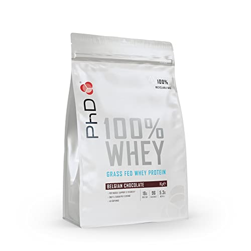 PhD Nutrition 100 Percent Whey, Grass Fed Whey, Lean Muscle Protein Powder PhD buy supplements canada