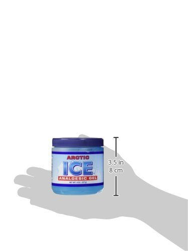 ARCTIC ICE 3 Pack (8 Oz Each) Topical Analgesic Gel for Pain Relief, Adults (Unisex) ARCTIC ICE buy supplements canada
