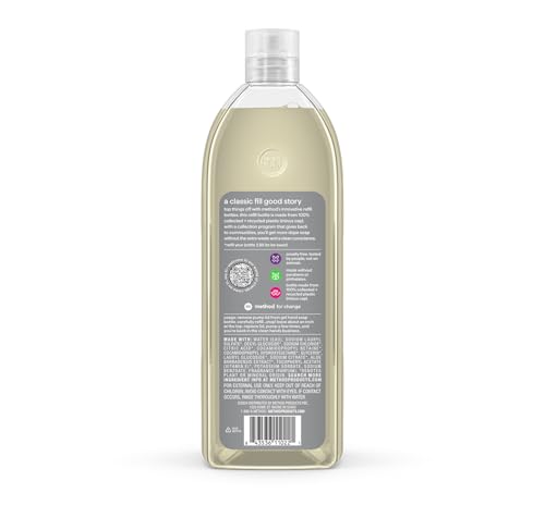 Method Gel Hand Soap Refill, Vetiver + Amber, 34 Fl Oz (Pack of 1) (Packaging May Vary) Method buy supplements canada