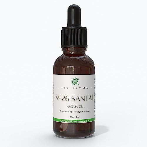 SLK Aroma, Santal Aroma Diffuser Oil, No. 26, Ultra Luxury Niche Blend of The Finest Essential Oils SLK Aroma buy supplements canada