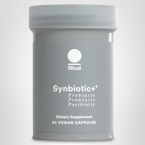 Ritual Synbiotic - Complete 3-in-1 Probiotic, Prebiotic, Postbiotic - for Women and Men - to Support Gut, Digestive Health, Regularity, Bloating Ritual buy supplements canada