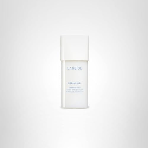 LANEIGE Cream Skin Toner & Moisturizer Mini: Lightweight Refillable Korean Milky Toner with Ceramide LANEIGE buy supplements canada