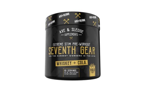 Axe & Sledge Seventh Gear V2 High-Stimulant Pre-Workout, Increases Energy, Focus Axe & Sledge buy supplements canada