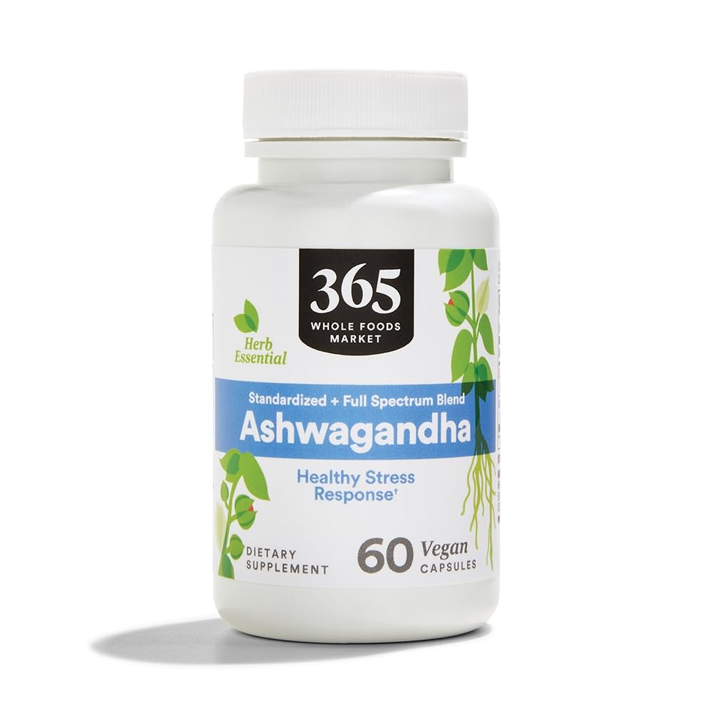 365 By Whole Foods Market, Ashwagandha, 60 Count - OzHealthStandard