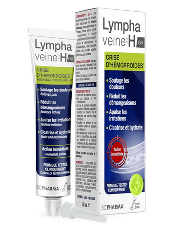 3C PHARMA Lymphaveine H gel : hemorrhoidal discomfort - 30 ml - OzHealthStandard
