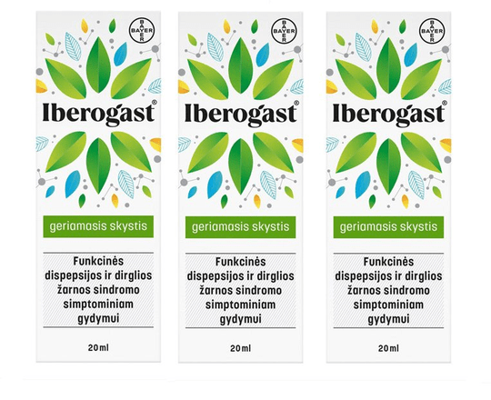 3x Iberogast 20ml Oral Liquid IBS Indigestion Abdominal Discomfort Dyspepsia - OzHealthStandard