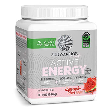 Sunwarrior Plant-Based Preworkout Powder Hydration Blend | Coconut Water Mushroom Sunwarrior buy supplements canada