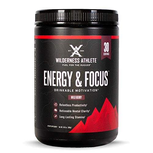 Wilderness Athlete - Energy & Focus | Energy Pre Workout for Women & Men - Energy Wilderness Athlete buy supplements canada