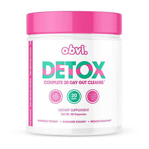 Obvi Detox, Flush Out and Eliminate Toxins, Support Weight Loss, Cleanse Colon, Packed Obvi buy supplements canada
