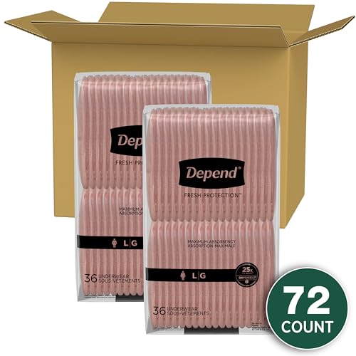 Depend Fresh Protection Adult Incontinence Underwear for Women Depend buy supplements canada