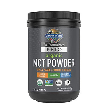 Garden of Life Dr. Formulated Keto Organic MCT Powder - 30 Servings, 6g MCTs Garden of Life buy supplements canada