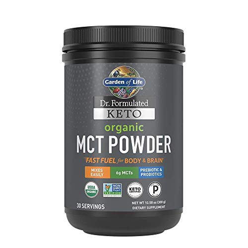 Garden of Life Dr. Formulated Keto Organic MCT Powder - 30 Servings, 6g MCTs Garden of Life buy supplements canada