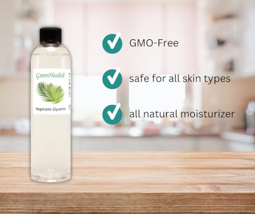 Vegetable Glycerine - 100% Pure, Cold Pressed - 32 fl oz - GreenHealth GreenHealth buy supplements canada