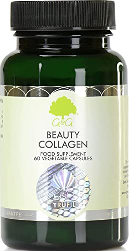 Beauty Collagen | Collagen & Hyaluronic Acid Supplement | 60 Capsules | Hydrolysed Marine Collagen G&G Vitamins buy supplements canada