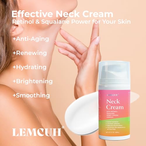 Neck Firming Cream for Women: Neck Cream - Neck Tightening Cream - Neck Creams Lemcuh buy supplements canada