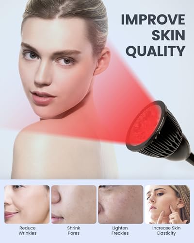 YMM Update Red Light Therapy for Body, All Metal Red Light Therapy Device with Stand, 660nm YMM buy supplements canada