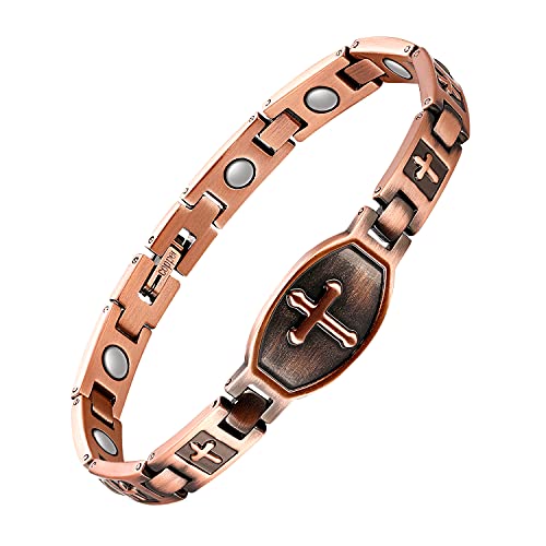 Jecanori Copper Bracelets for Women,Classic Magnetic Copper Bracelet,Valentine's Day Jecanori buy supplements canada