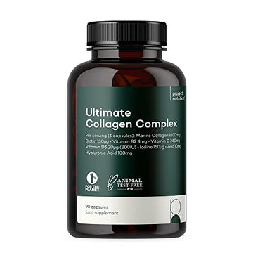 Ultimate Collagen Capsules Complex - High Strength 2500mg Supplement - 16 Nutrients for Healthy Joints Skin Hair Project Nutrition buy supplements canada