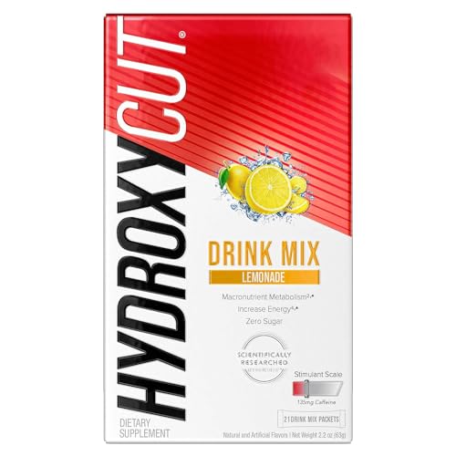 Hydroxycut Drink Mix Weight Loss Supplements, Lemonade, 21 Count (Pack of 1) Hydroxycut buy supplements canada