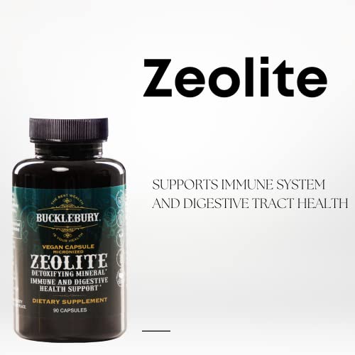 BUCKLEBURY Zeolite Micronized Smart Mineral Capsules - Supports Detox, Immune BUCKLEBURY buy supplements canada