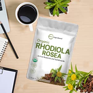 Micro Ingredients Organic Rhodiola Rosea Root Extract, 50g Powder | Adaptogenic Herb Micro Ingredients buy supplements canada