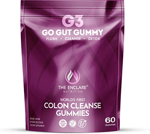 Colon Cleanse Gummies. Chewable, Gentle, Vegan Colon Detox Cleanser. Natural Laxative THE ENCLARE NUTRITION buy supplements canada