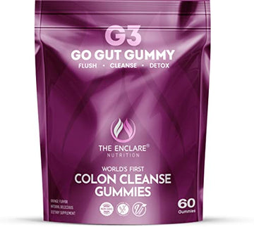 Colon Cleanse Gummies. Chewable, Gentle, Vegan Colon Detox Cleanser. Natural Laxative THE ENCLARE NUTRITION buy supplements canada